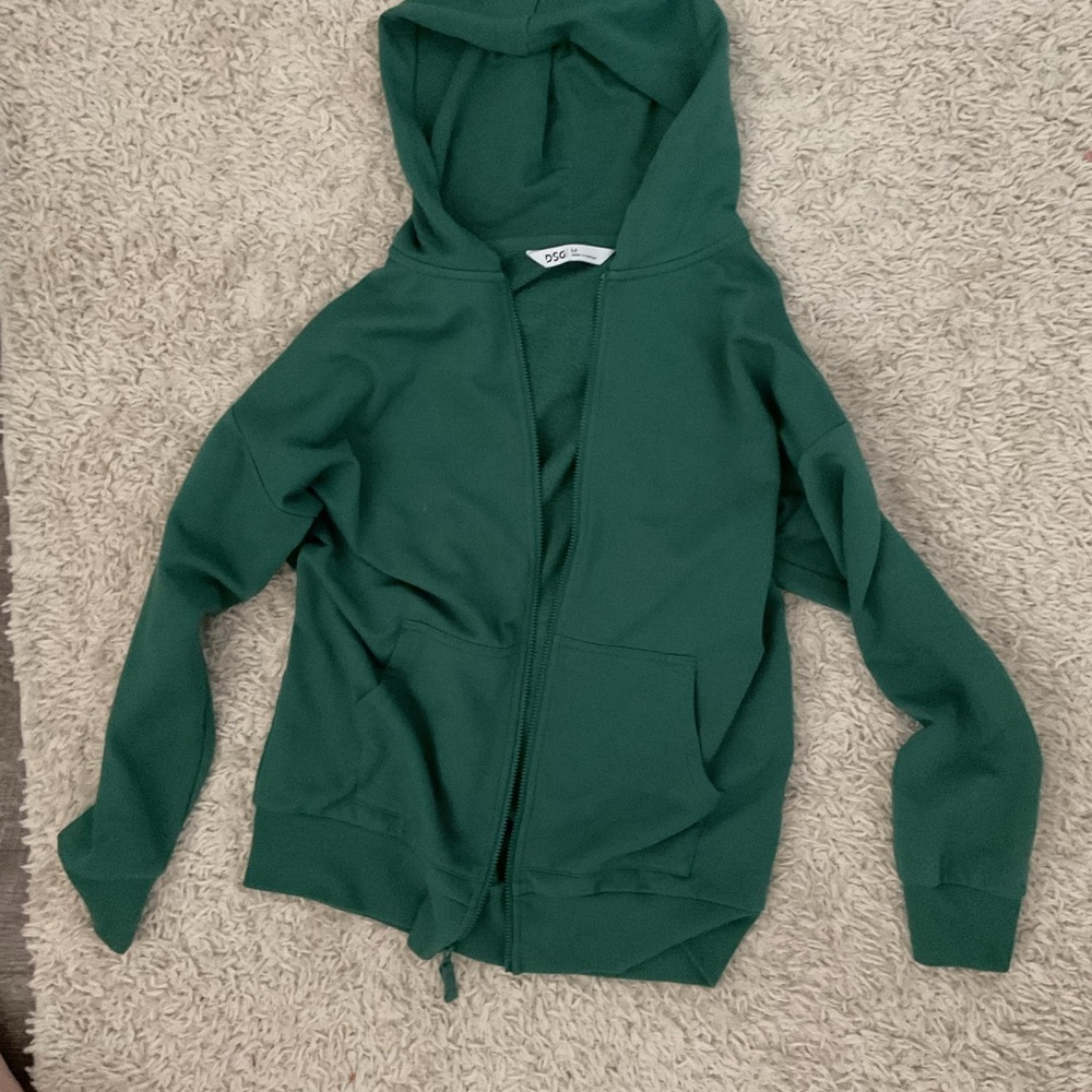 Kids Green Hoodie Jacket